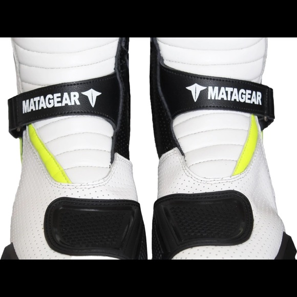 MEN MOTORCYCLE NEW SS609-YW CE RATED SHOES/BOOTS MEN BOOTS - Picture 5 of 12